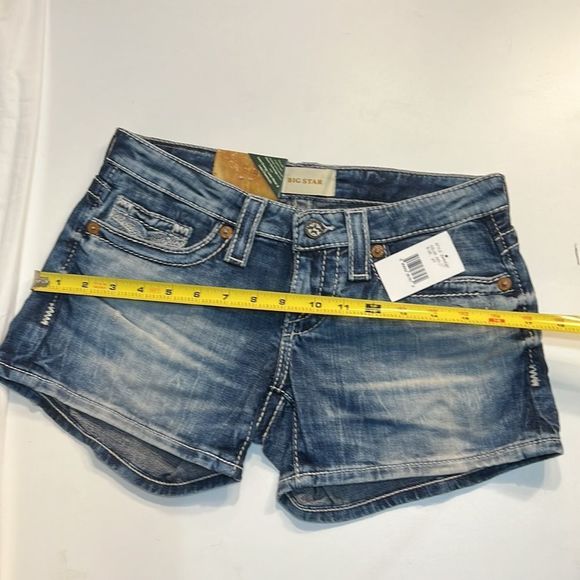 NWT Big Star Liv Short 1/2 jean shorts - Picture 8 of 8
